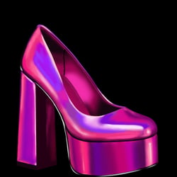 Sho – Pink Chrome Dachshund