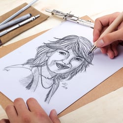 Portrait Zeichnung