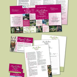 Logo-Design und Werbung Gartenmesse