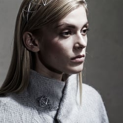 grey poly jacket – 3D printed accessoir