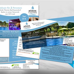 Plakatdesign und VIP-Card