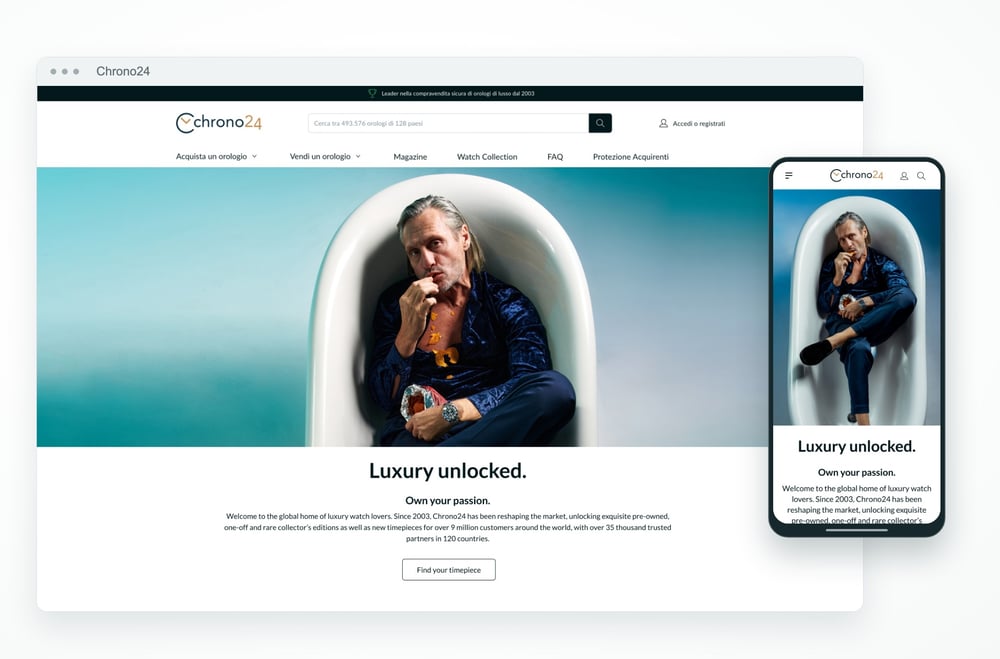 Q4-Kampagne 2022, Desktop und Mobile