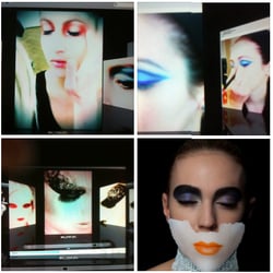 Alle Entwürfe, Make up Looks und Bilder sind in unseren Trainings entstanden…