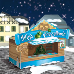 Display Illustration // Teilausschnitt // Die Brezelbude