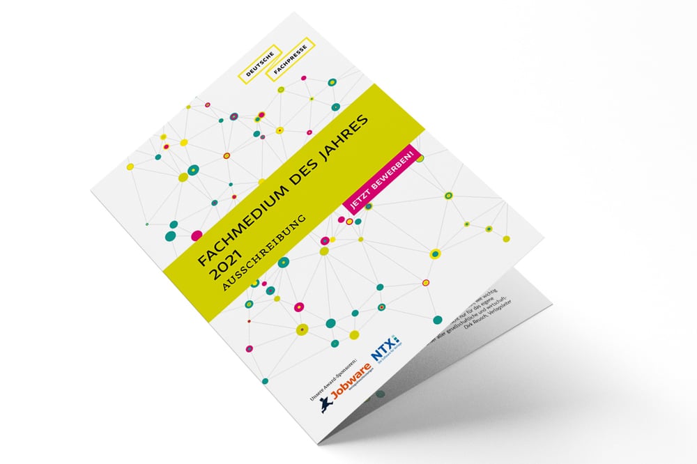 Ausschreibung »Fachmedium des Jahres 2021« der Deutschen Fachpresse, Titel