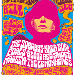Reeperbahn Festival 2008 Flatstock Poster