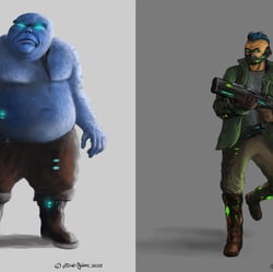 Sci-Fi Character