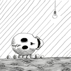 Skeletto, Tusche