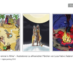 Illustration 3 – Buchillustration Afrika