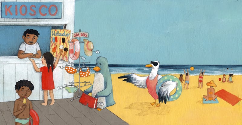 Der verirrte Pinguin