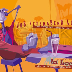 Plakat für die Bar „La Loca“