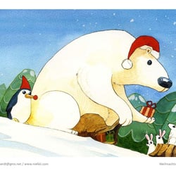 Weihnachsteisbär