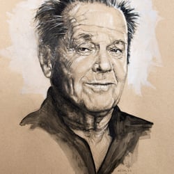 Jack Nicholson Portrait