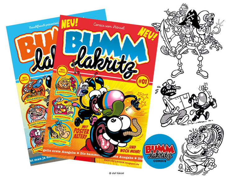 Privates Comicprojekt BUMMLakritz