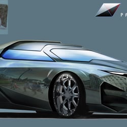 Sports Car Rendering, Panterra Stradale