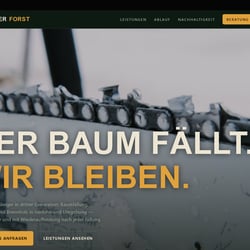 Forstbetrieb Steiger – Demo für einen Forstbetrieb