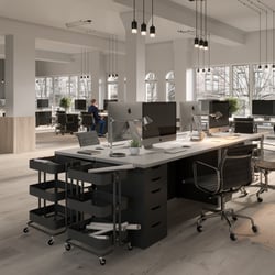 Innenvisualisierung: Büro in Frankfurt am Main