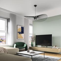 Innenvisualisierung einer lichtdurchfluteten und modernen Wohnung