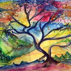 Coloured Tree