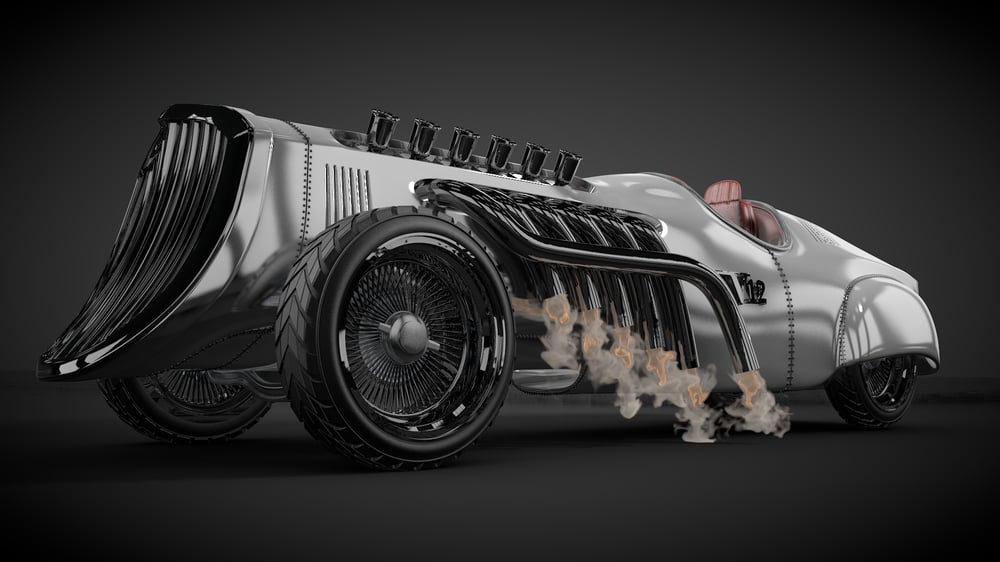 Kart Nr.2 – Maxon Cinema 4D & Turbulence FD
