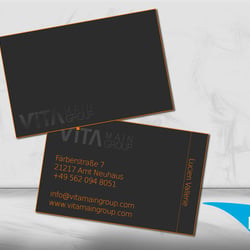 Visitenkartendesign VitaGroup