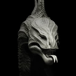 Drachenkopf – Pixologic ZBrush