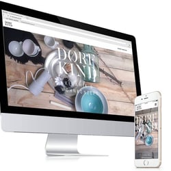 DØRFKIND Website inkl. Webshop