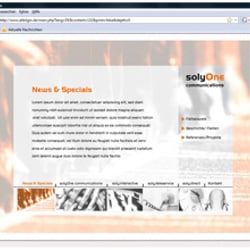 SolyOne Werbeagentur – Konzeption & Gestaltung