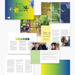 Broschüre für das European Mentoring and Befriending Exchange Programme