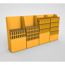 Produkt und Displayrendering