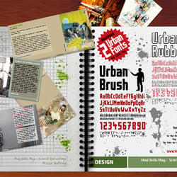 Urban Fonts – Font Gestaltung – Freie Arbeit