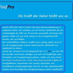 windpro und seine ziele