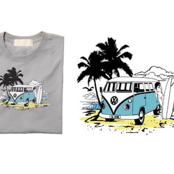 vw template shirt