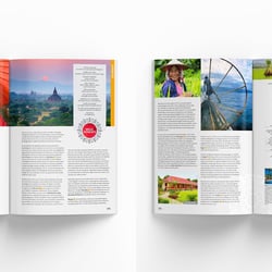 Reisekatalog Doppelseite