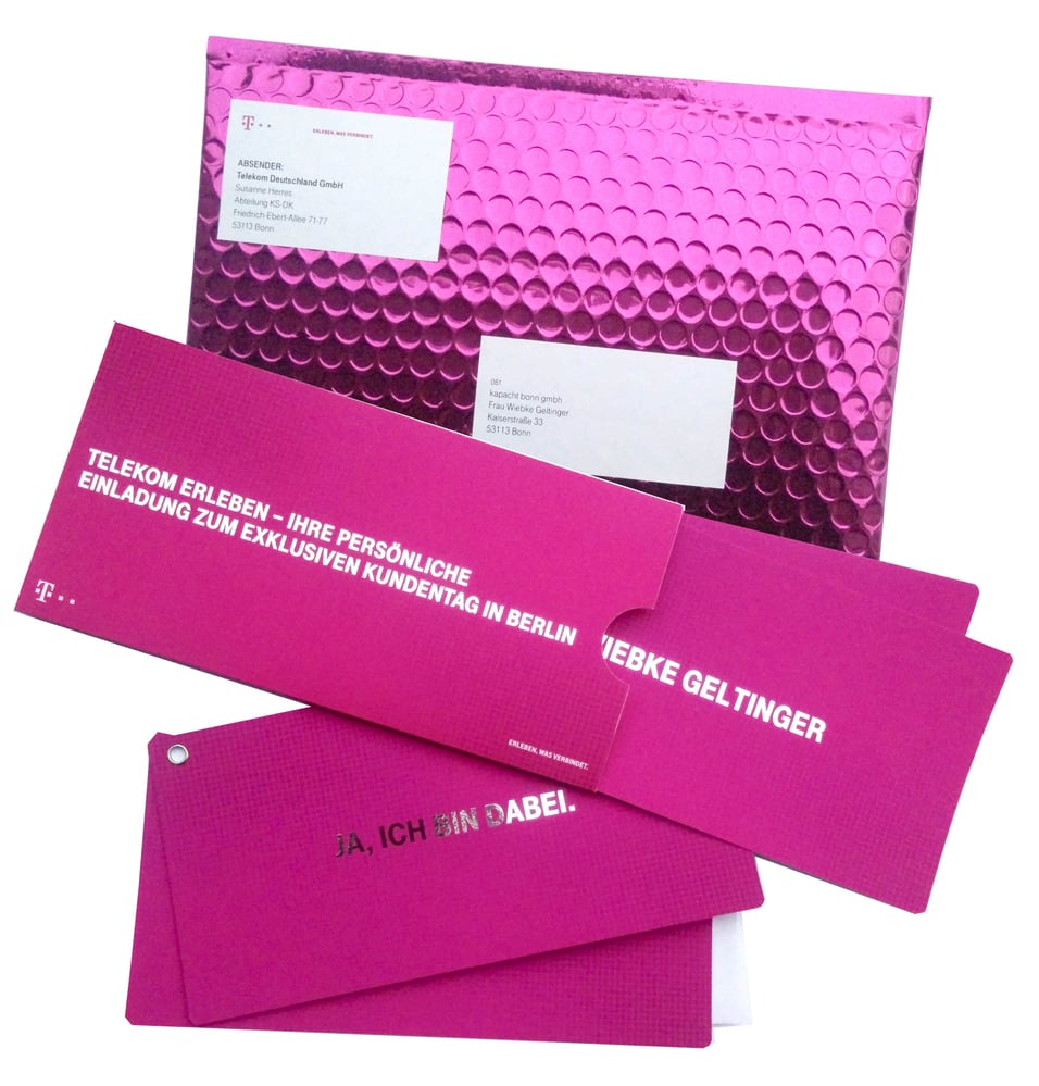 Mailing für die IFA