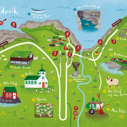 Karte 2 – Elduvik