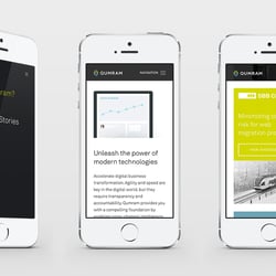 Qumram – Corporate Website / Responsive Design