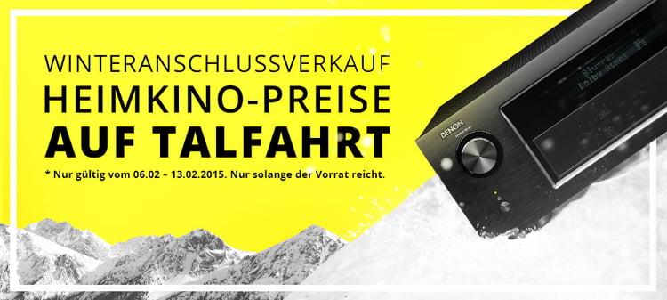 HiFi-Components – WinterAnschlussverkauf