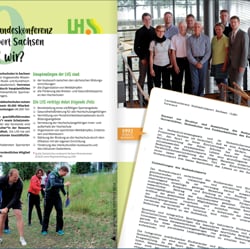30 Jahre Hochschulsport (LHS) verbindet – Doppelseitseiten