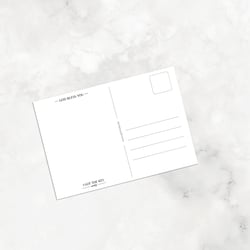 Postkarten Design Muenchen, LOVE LIKE JESUS