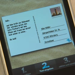 Echte Postkarten vom iPhone – PokaMax Application