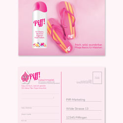 Piff Corporate Design für eine fiktive Kosmetikmarke Seite 7