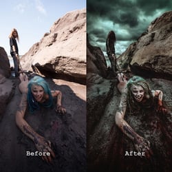 Retouching