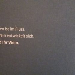 Text für Broschüre Weingut