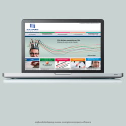 Startscreen im Web
