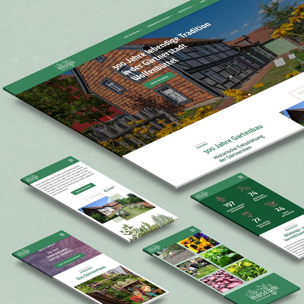 Gärtnermuseum Website