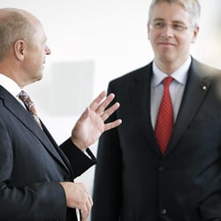 Businessfoto Jahresfinanzbericht