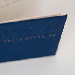 EADS | Keep in Touch |  Buchgestaltung im Rahmen des Event-Designs auf der ILA in Berlin