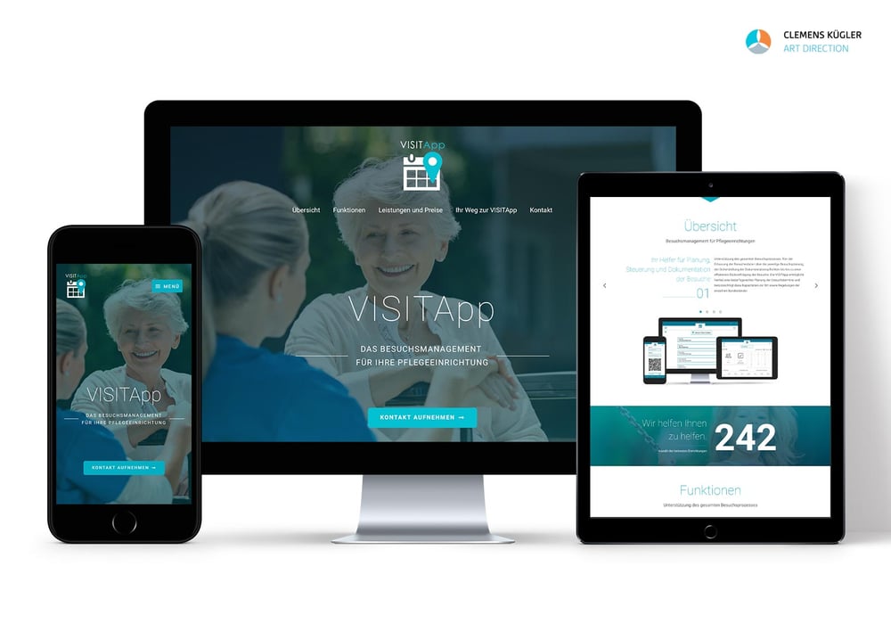 WordPress Onepager-Webdesign und Umsetzung