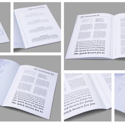 Font Booklet
